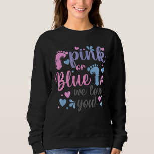 Sudadera Rosa O Azul Te Amamos Baby Shower 1