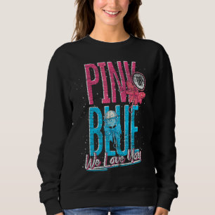 Sudadera Rosa O Azul Te Amamos Futuros Padres Género Rev