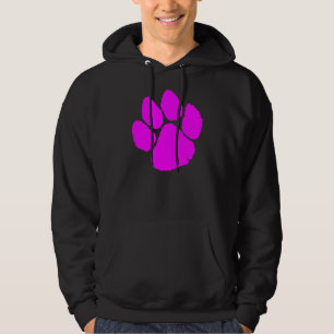 Sudadera ROSA RETRO de la GARRA del TIGRE de los años 80