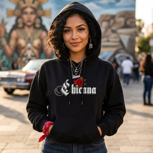 Sudadera Rosa Roja Chicana