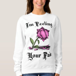 Sudadera Rosa Rosa en Desesperación