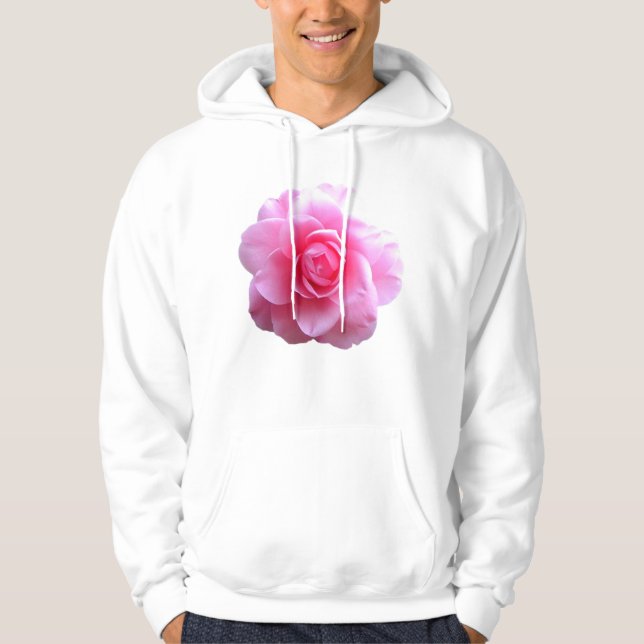 Sudadera Rosa rosa grande (Anverso)