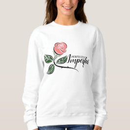 Sudadera Rosa rosa perfectamente imperfecto
