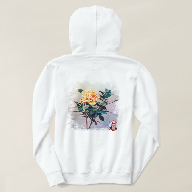 Sudadera Rosa/Rose (Reverso del diseño)