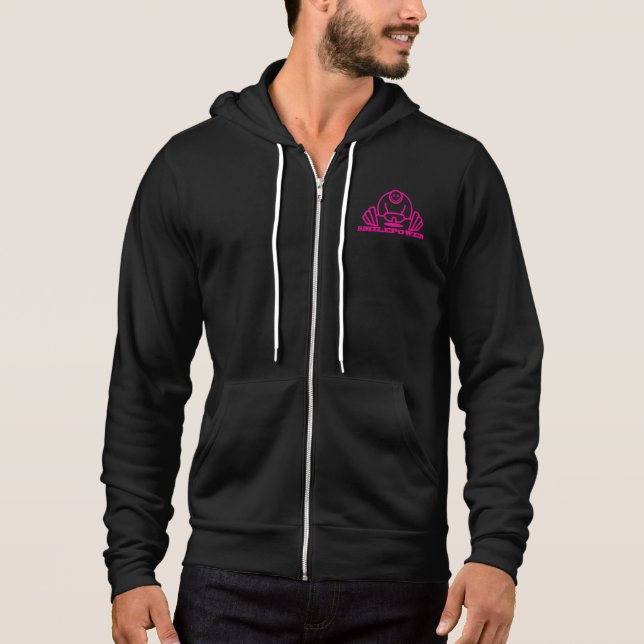 Sudadera Rosa SmilePower (Anverso)