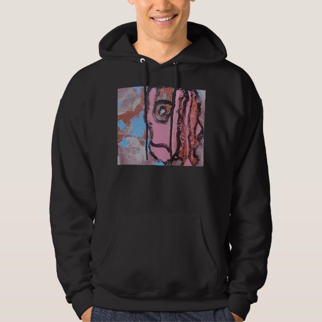 SUDADERA ROSA TERROR (Anverso)