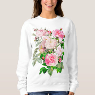 Sudadera Rosas rosas rosas y blancas