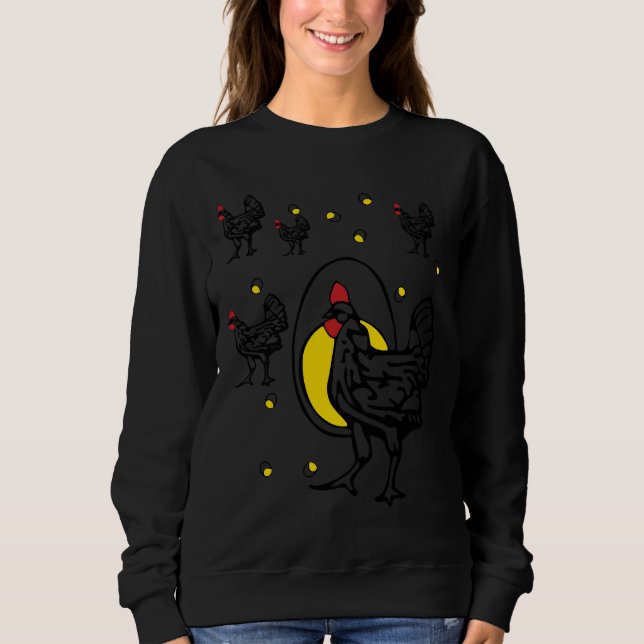 Sudadera Roseanne Chicken (Anverso)