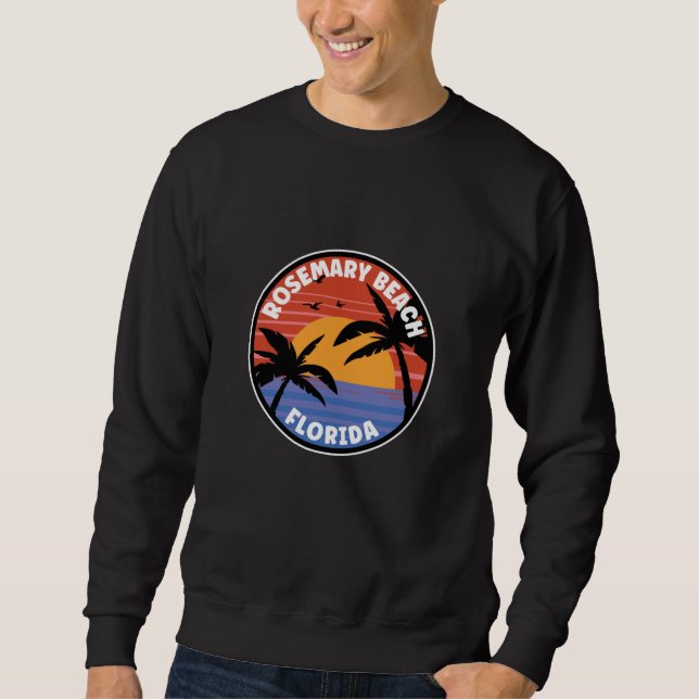 Sudadera Rosemary Beach Florida Sunset Paradise (Anverso)