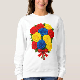 Sudadera  Roses Bouquet Women's Sweatshirt