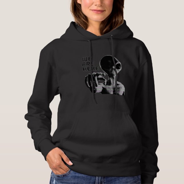 Sudadera Roswell Alien (Anverso)