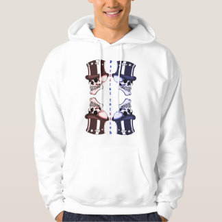 Sudadera Rot blau Totenkopf Portzini T-Shirt