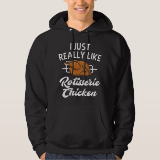 Sudadera Rotisserie Chicken Apparel - Funny Chicken Lover D