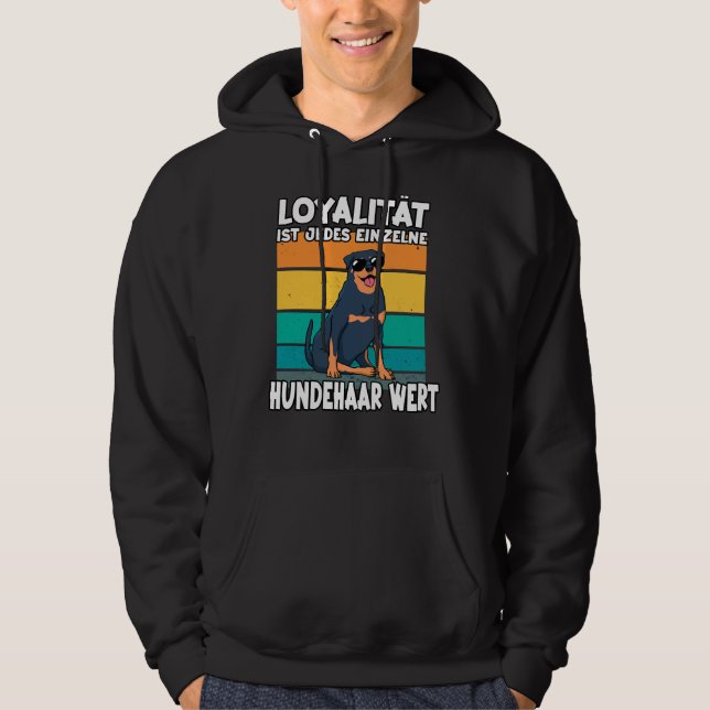 Sudadera Rotti Dad Four Legged Vintage Rottweiler (Anverso)