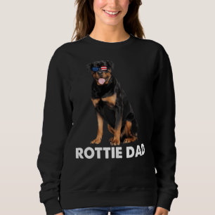 Sudadera Rottie Dad Rottweiler Dog Puppy Padre Para Hombres