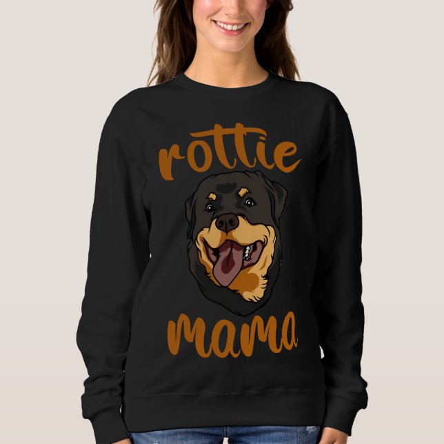 Sudadera Rottie Mama (Anverso)
