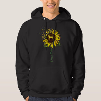 Sudadera Rottie Mamá Girasol Rottweiler Perro Mamá Mama
