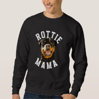 Sudadera Rottie Mama Rottie Mamá De Una Madre Rottweiler