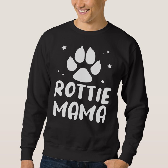 Sudadera Rottie Mom Rottweiler Lover 14 (Anverso)