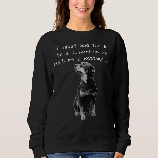 Sudadera Rottweiler 26 (Anverso)