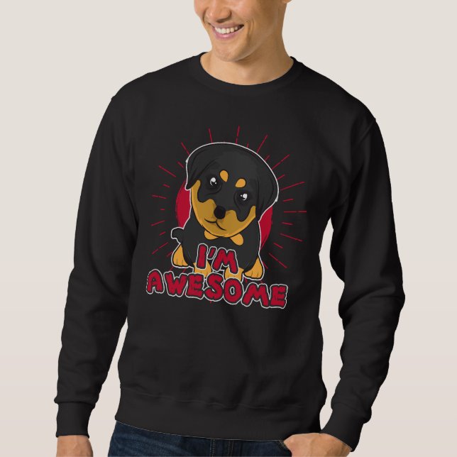 Sudadera Rottweiler 394 (Anverso)