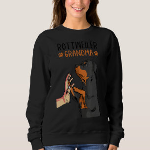 Sudadera Rottweiler Abuela Rottie Perro Día de la Madre