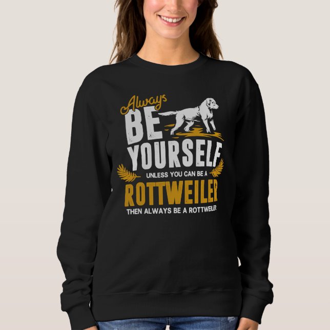 Sudadera Rottweiler alemán Rottwillar Metzgerhund Perro (Anverso)