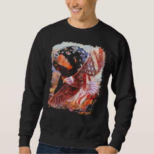 Sudadera Rottweiler American Patriot