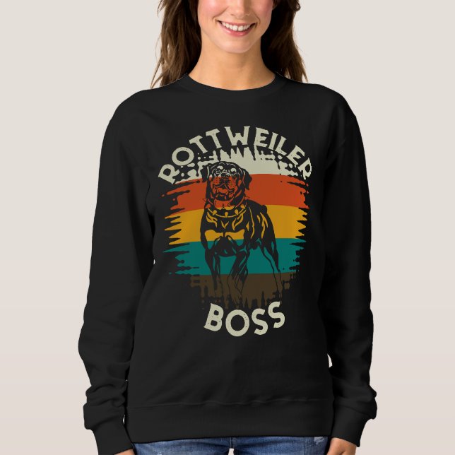Sudadera Rottweiler Boss (Anverso)