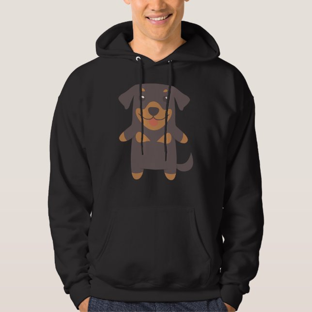 Sudadera Rottweiler Classic 26 (Anverso)