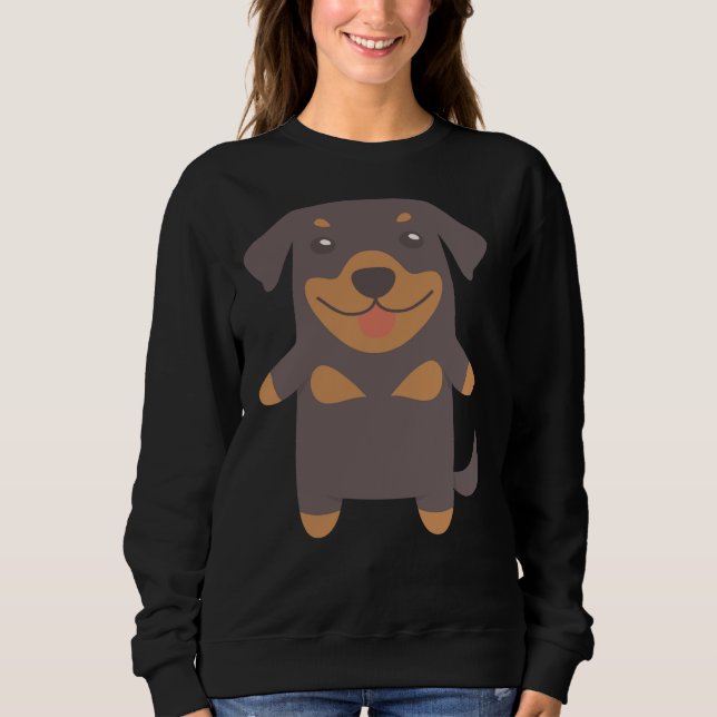 Sudadera Rottweiler Classic 26 (Anverso)