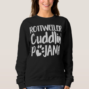 Sudadera Rottweiler Cuddlin Pijama Día S