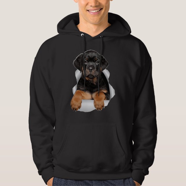 Sudadera Rottweiler Cute Rottweiler Para Mamá Papá Mujeres  (Anverso)