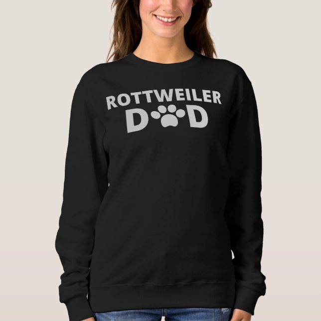 Sudadera Rottweiler Dad 8 (Anverso)