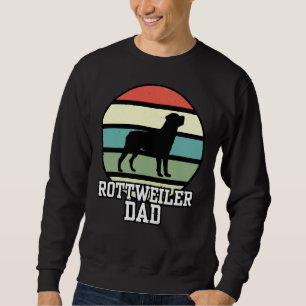 Sudadera Rottweiler Dad I Retro Rottweiler Dad 23
