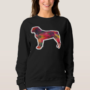 Sudadera Rottweiler Dog Colorful