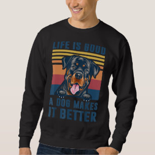 Sudadera Rottweiler Dog Funny Dog Dad Mom Men Women