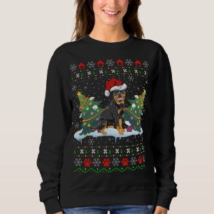 Sudadera Rottweiler Dog Xmas Regalo Navidades Ugly Rottweil