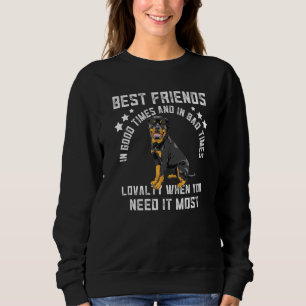 Sudadera Rottweiler Dogs Dueño Funny Dog Design Para Mujere