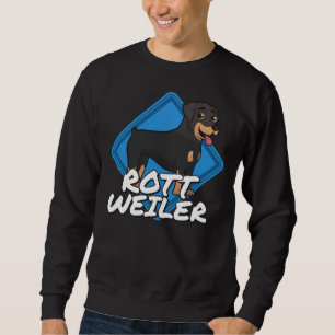Sudadera Rottweiler El Gran Perro Negro Y Amigable