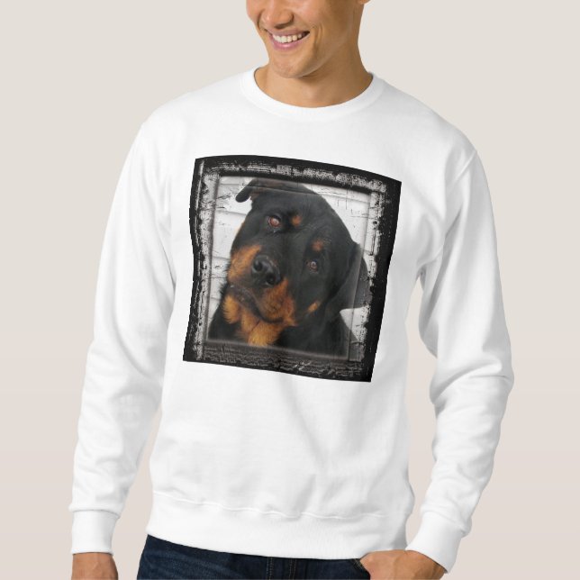 Sudadera rottweiler-enmarcado (Anverso)