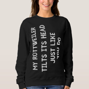 Sudadera Rottweiler Funny Dog Lover Regalo Cute Mujeres Hom