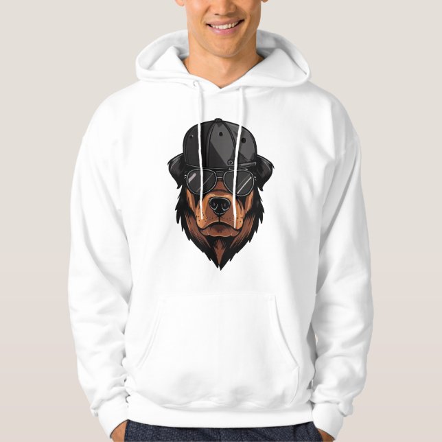 Sudadera Rottweiler Gangster (Anverso)