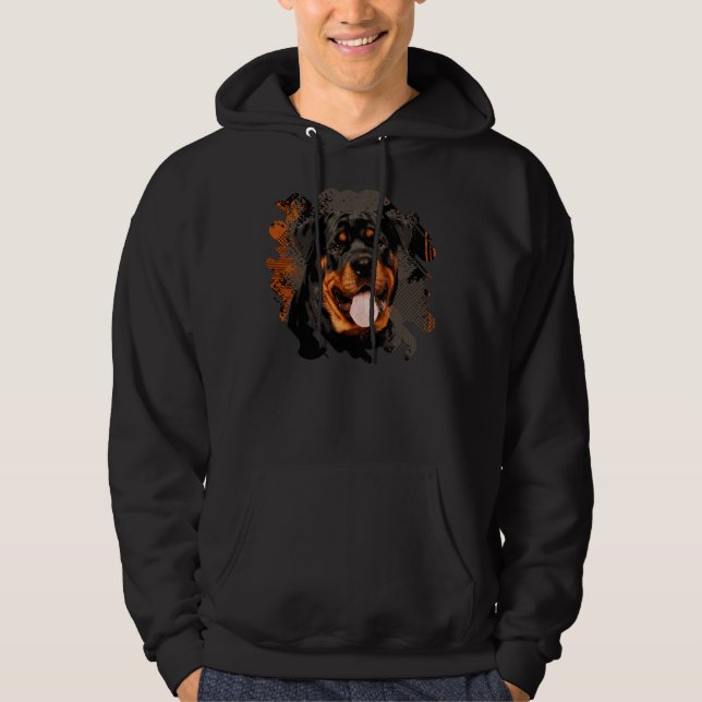 Sudadera Rottweiler Metzgerhund Digital (Anverso)