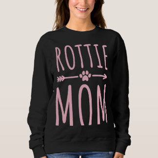 Sudadera Rottweiler Mom Mujeres Chicas Dueña de Perro Rotti