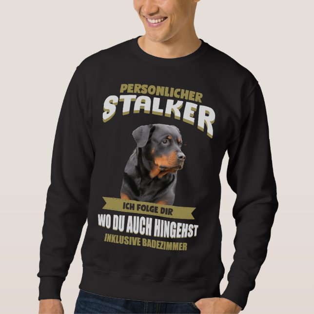 Sudadera Rottweiler Rotti Dog (Anverso)
