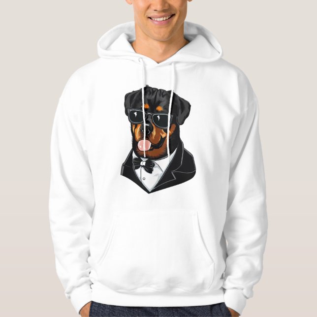 Sudadera Rottweiler The Bodyguard (Anverso)