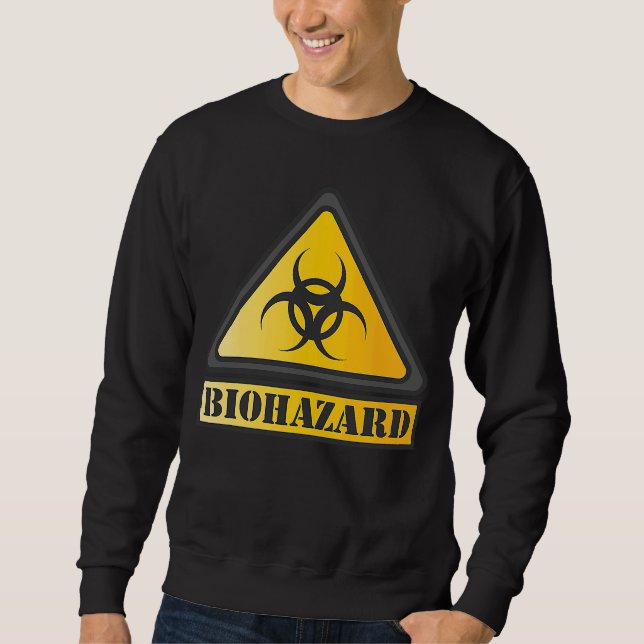 SUDADERA RÓTULO BIOHAZARD (Anverso)