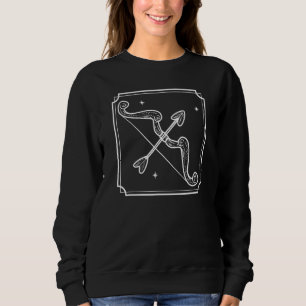 Sudadera Rótulo de Astrología Zodiac Pisces Sagittarius 11