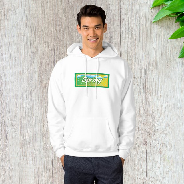 Sudadera Rótulo de banner de primavera (Subido por el creador)